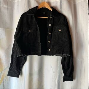 Forever 21 Black Jean Jacket